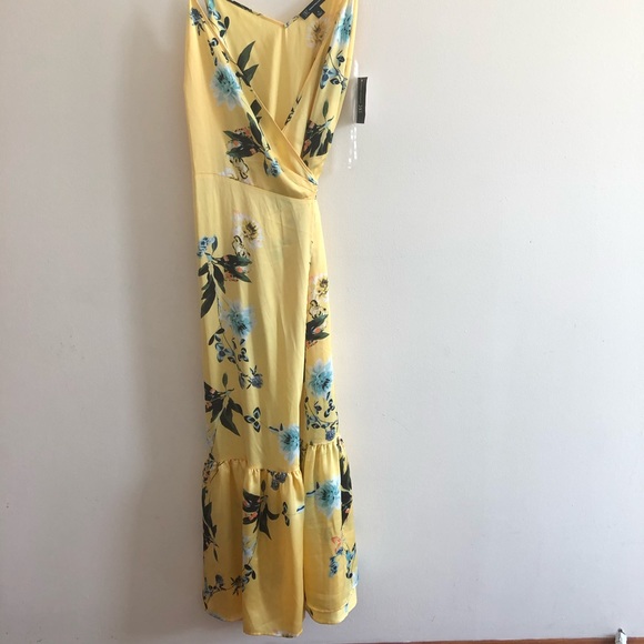 INC Ruffle Hem Wrap Dress 👗 - Picture 4 of 9